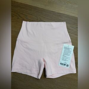 Pink Lululemon Align No Line HR Short 4” Size 4